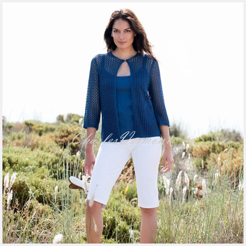 Marble Cardigan – Style 5624-173 (Mid Blue)