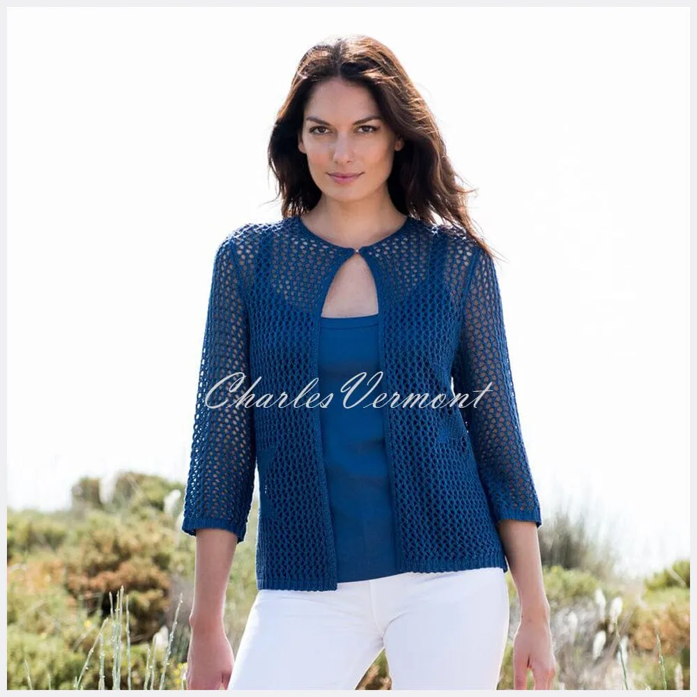 Marble Cardigan – Style 5624-173 (Mid Blue)