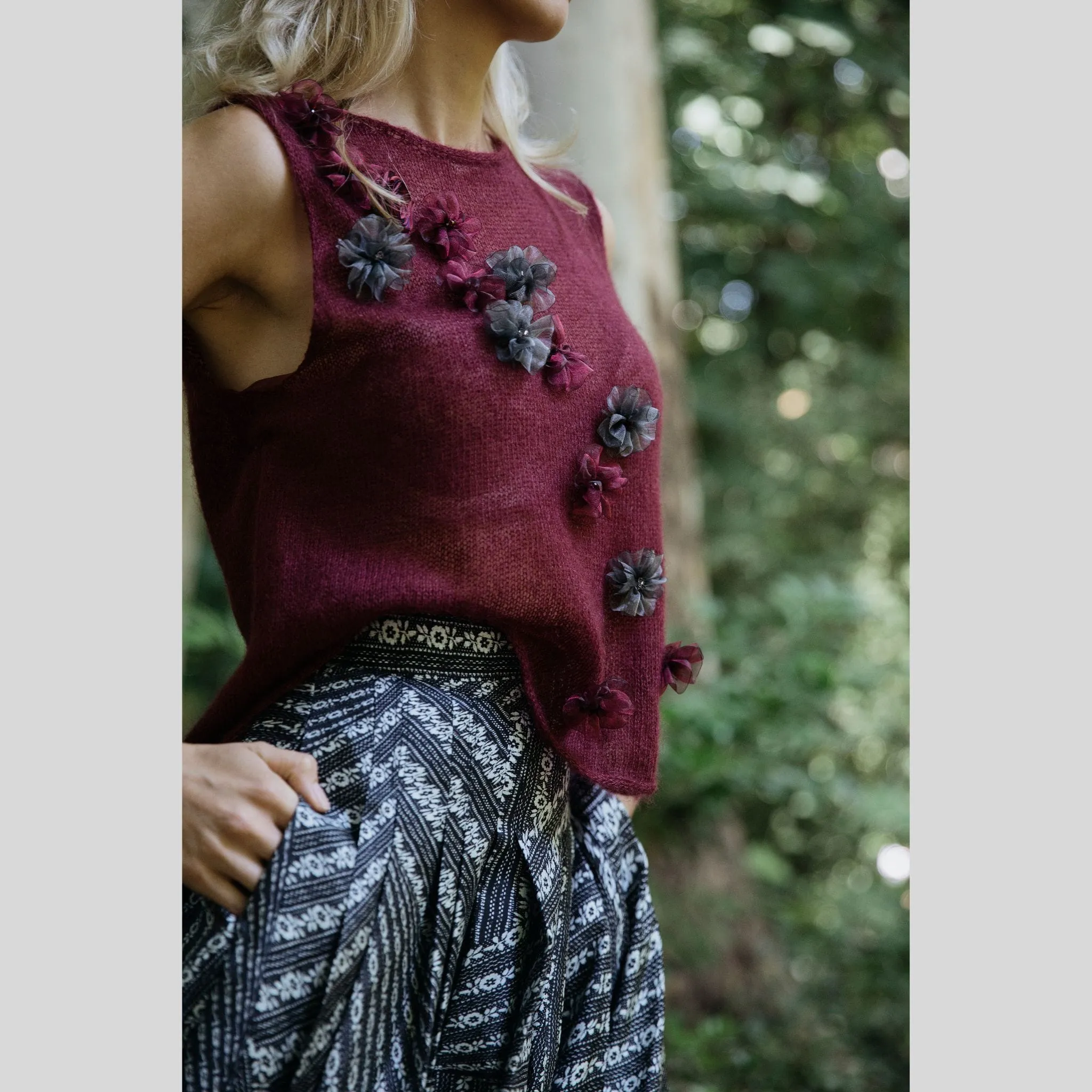 Memory Lane: Embellished Knits to Cherish by Claudia Quintanilla