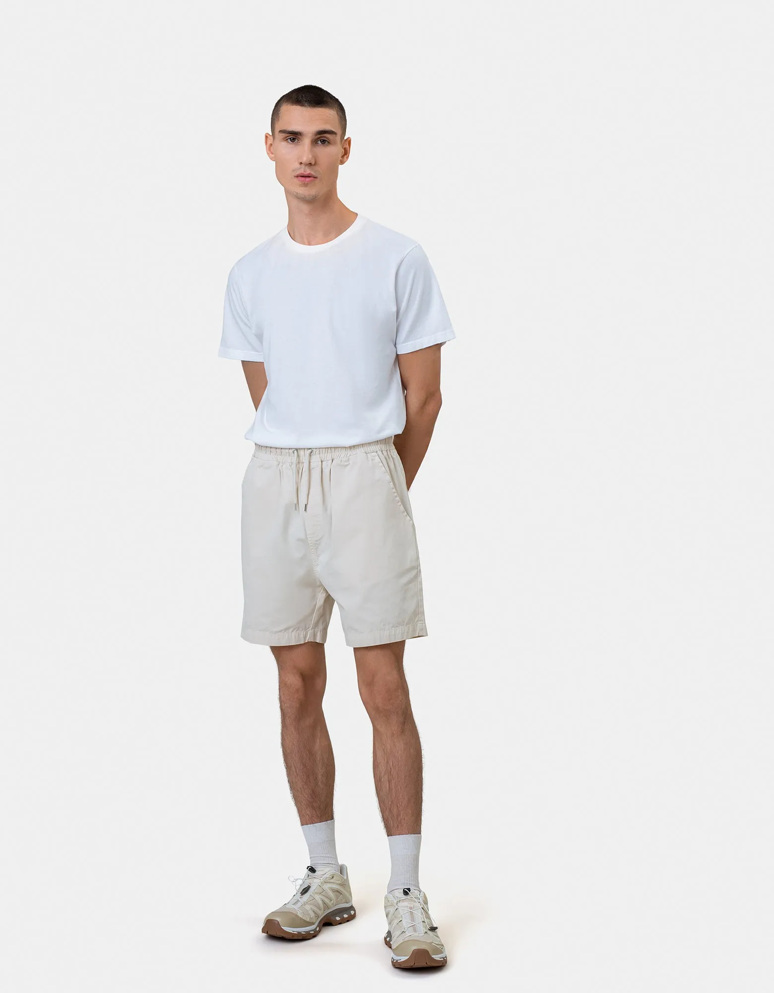 Organic Twill Shorts - Desert Khaki