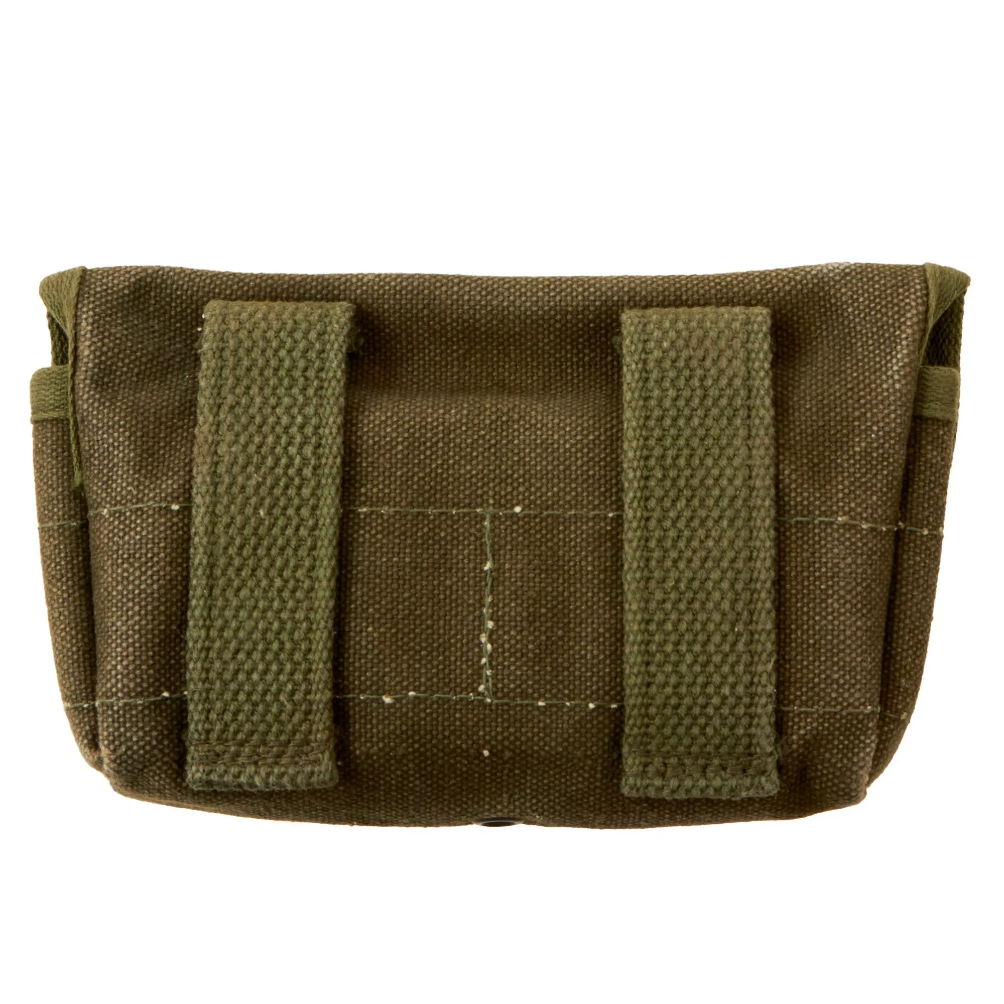 Original U.S. WWII M1942 Shotgun Ammunition Pouch by J.Q.M.D. - Dated 1945