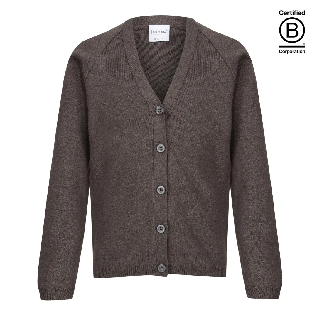 Performa 50 - plain 50/50 school cardigan