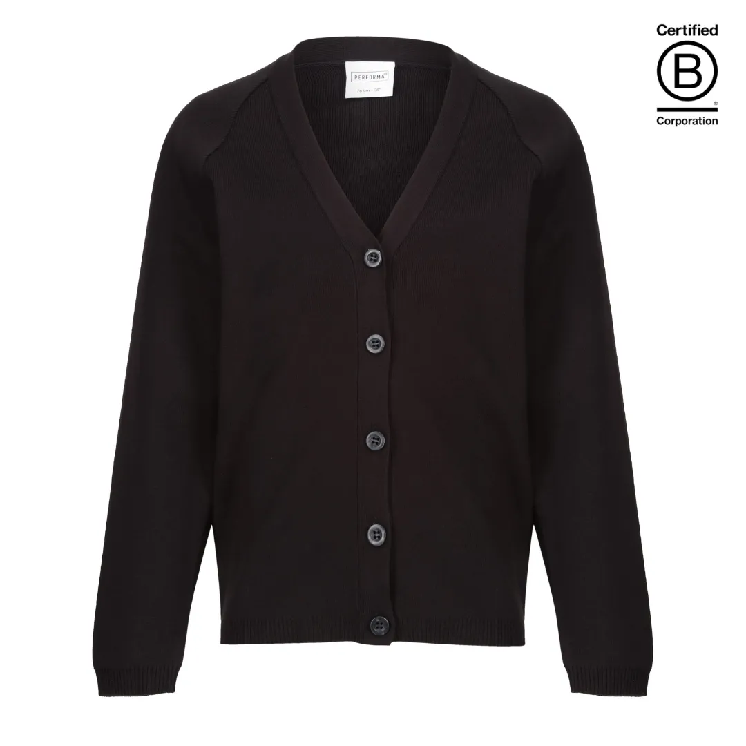 Performa 50 - plain 50/50 school cardigan