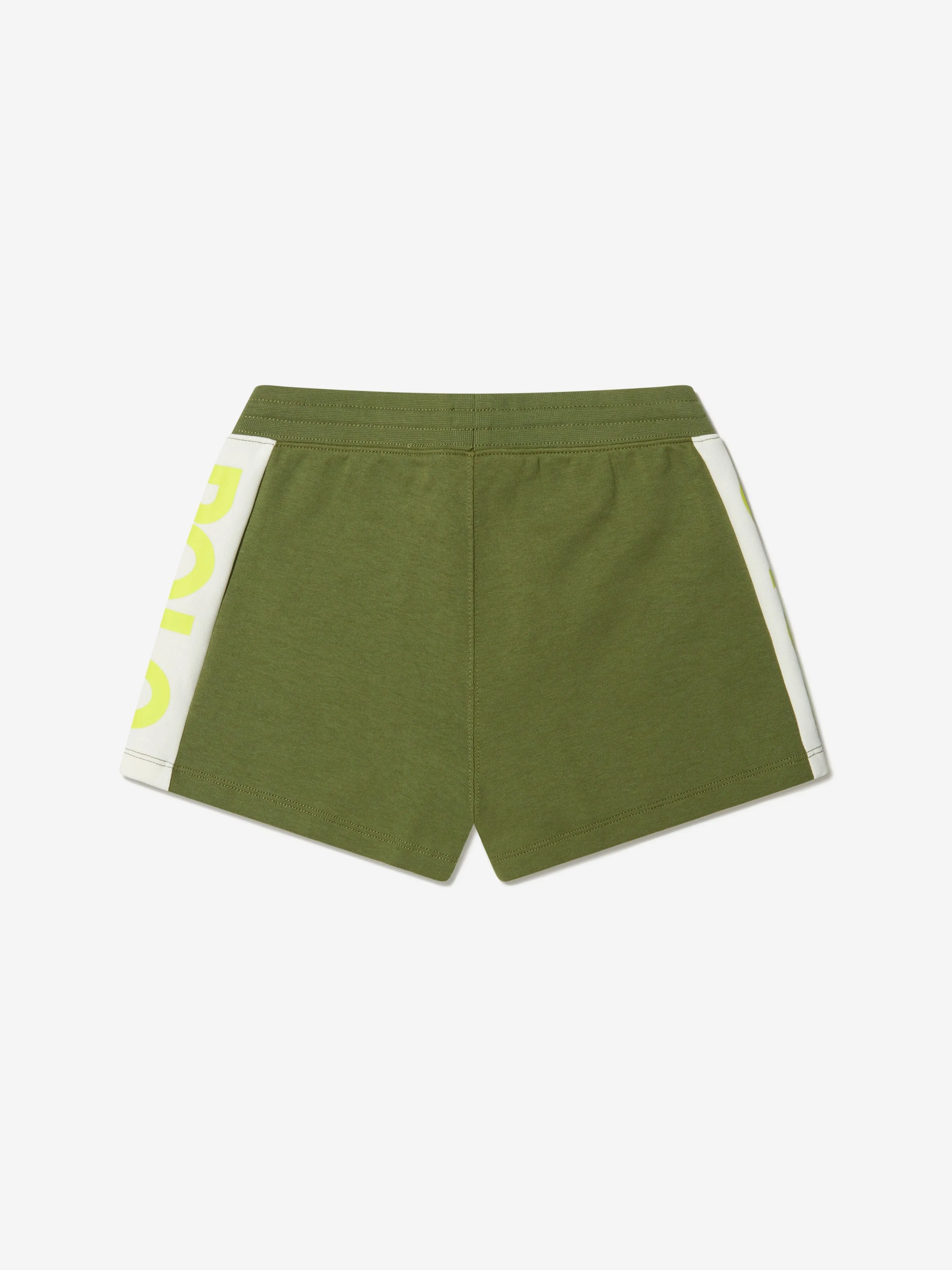 Ralph Lauren Girls Cotton Blend Logo Shorts in Green