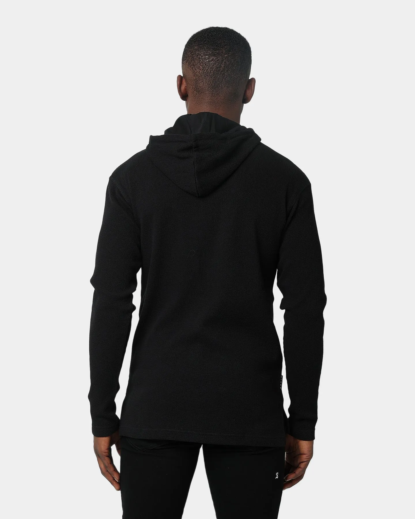 Saint Morta Trophies Waffle Hoodie Black