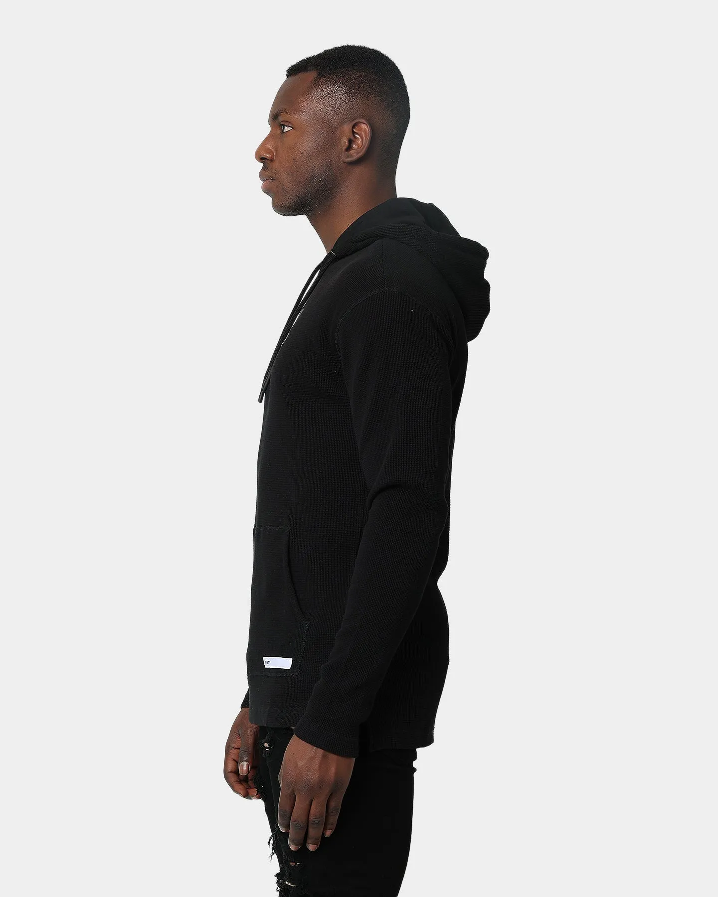 Saint Morta Trophies Waffle Hoodie Black