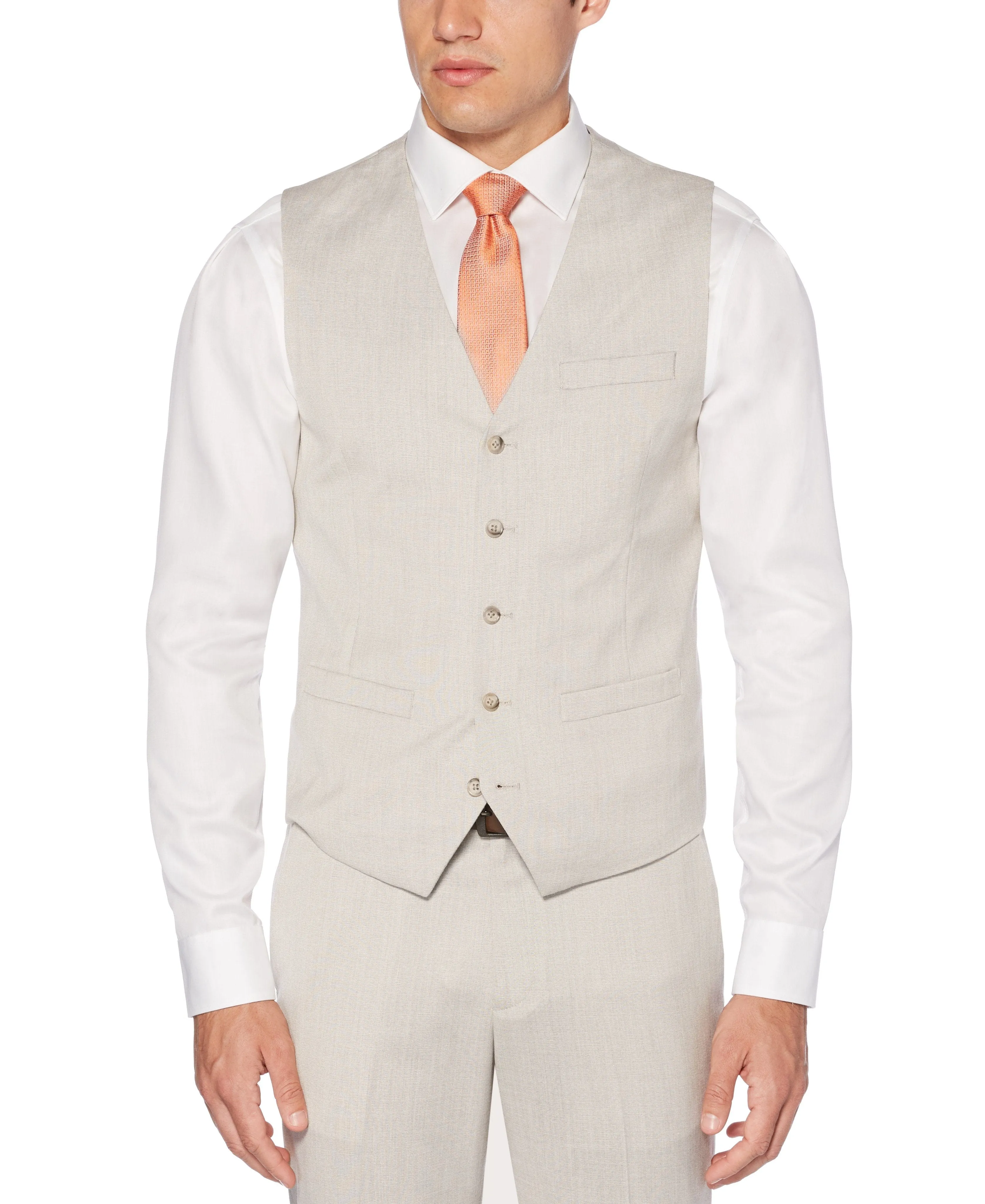 Slim Stretch Suit Vest