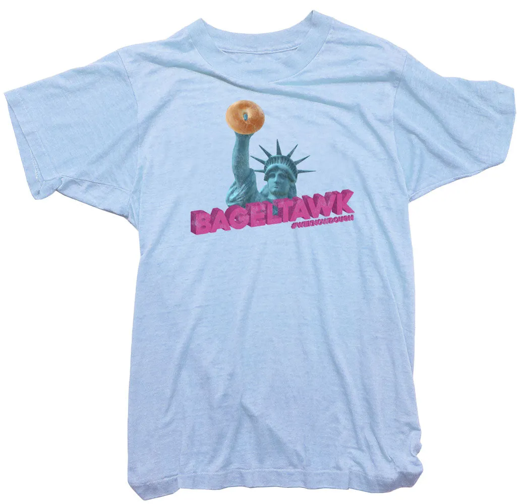 Statue of Liberty Bagel T-Shirt - Bagel Tawk collection