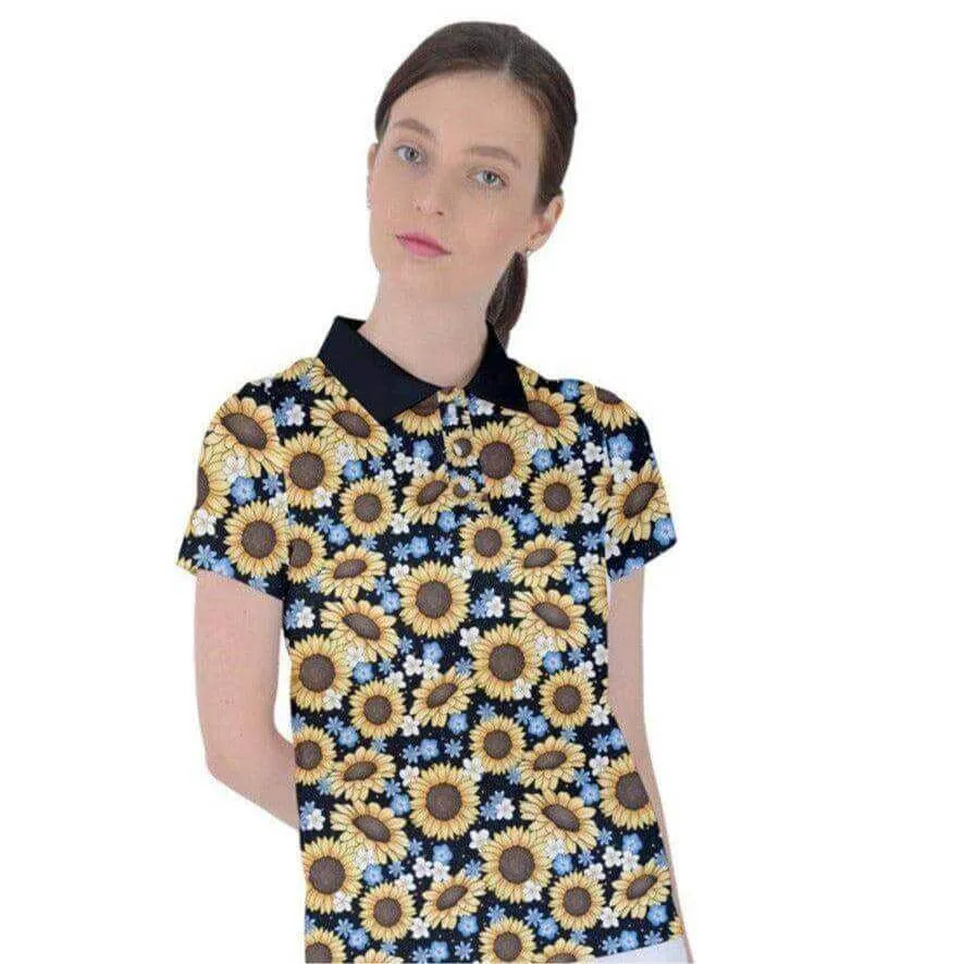 Sunflowers Women's Polo T-Shirt