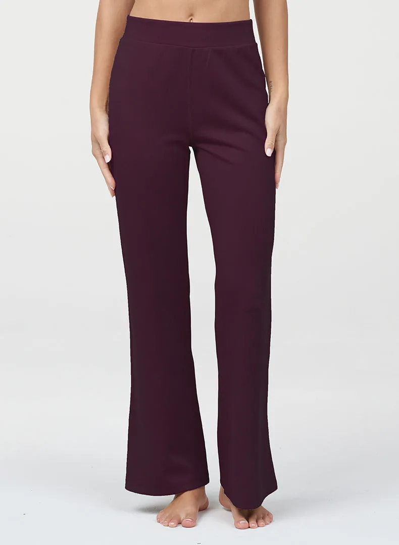 Ultraluxe Rib Flare Pant