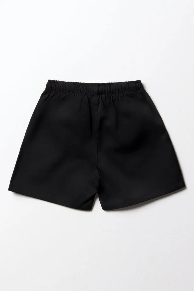 Unisex Sports Shorts Secondary Black