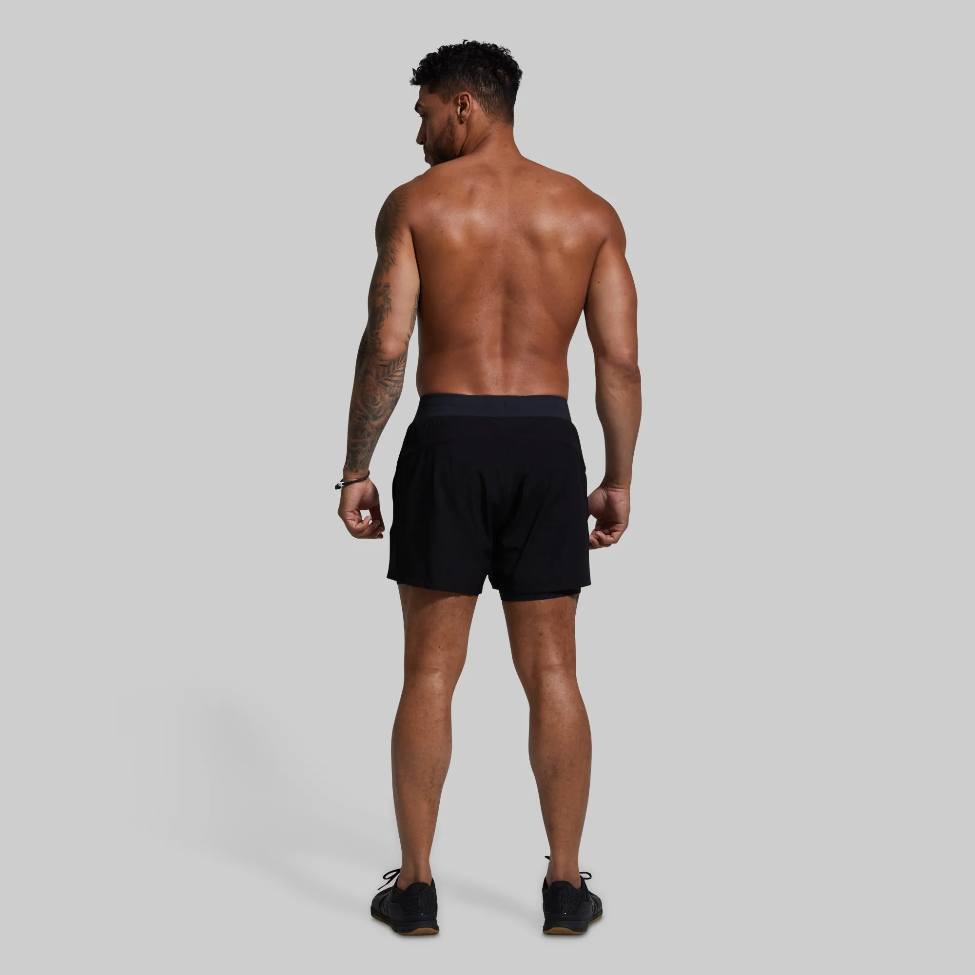 Versatile Short w/ Compression 5" (Black)