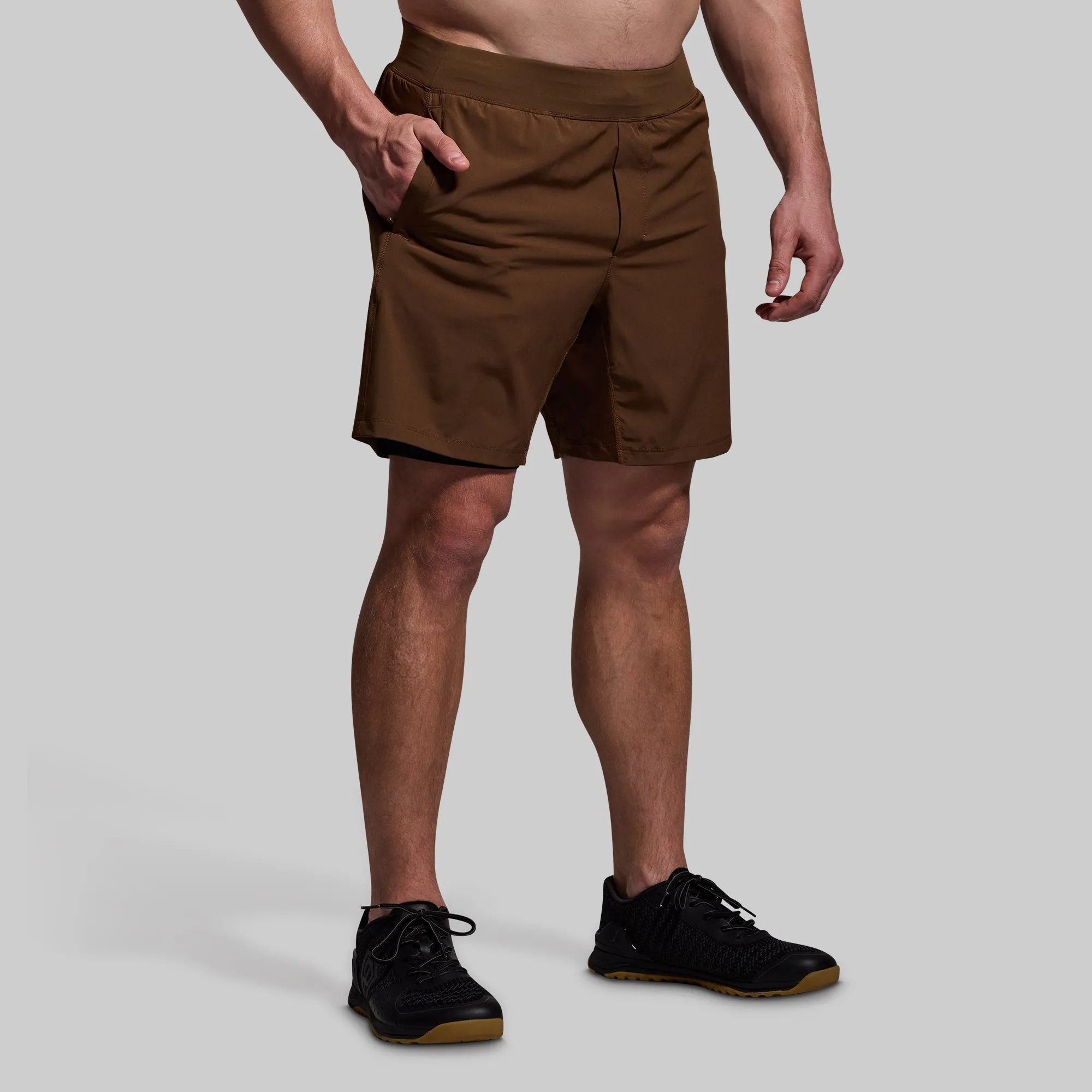 Versatile Short w/ Compression 7" (Tobacco)