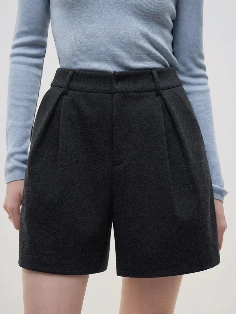 Winter Basic Furry Versatile Shorts