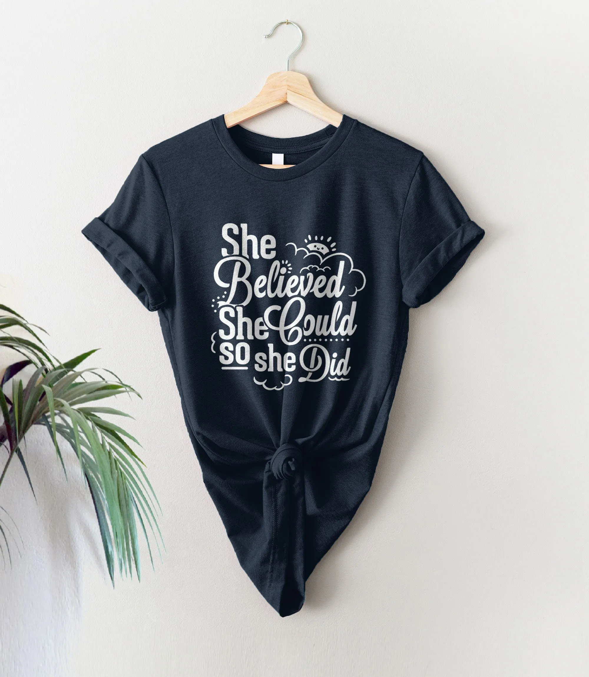 Womens Graphic Tee with Quote